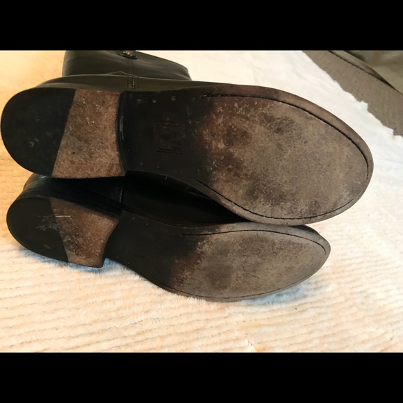 FRYE boots, Melissa Button 8, Black - Picture 5 of 6